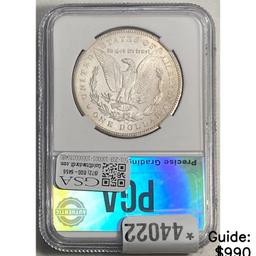 1878-CC Silver Morgan Dollar PGA MS64+