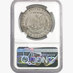 1890-S Morgan Silver Dollar NGC AU58