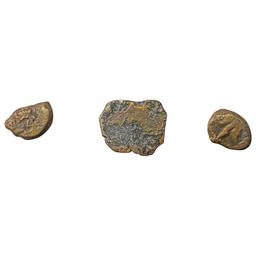 [3]103-76 BC Biblical Widow's Mite Mark 12:41-44 NEARLY UNCIRCULATED