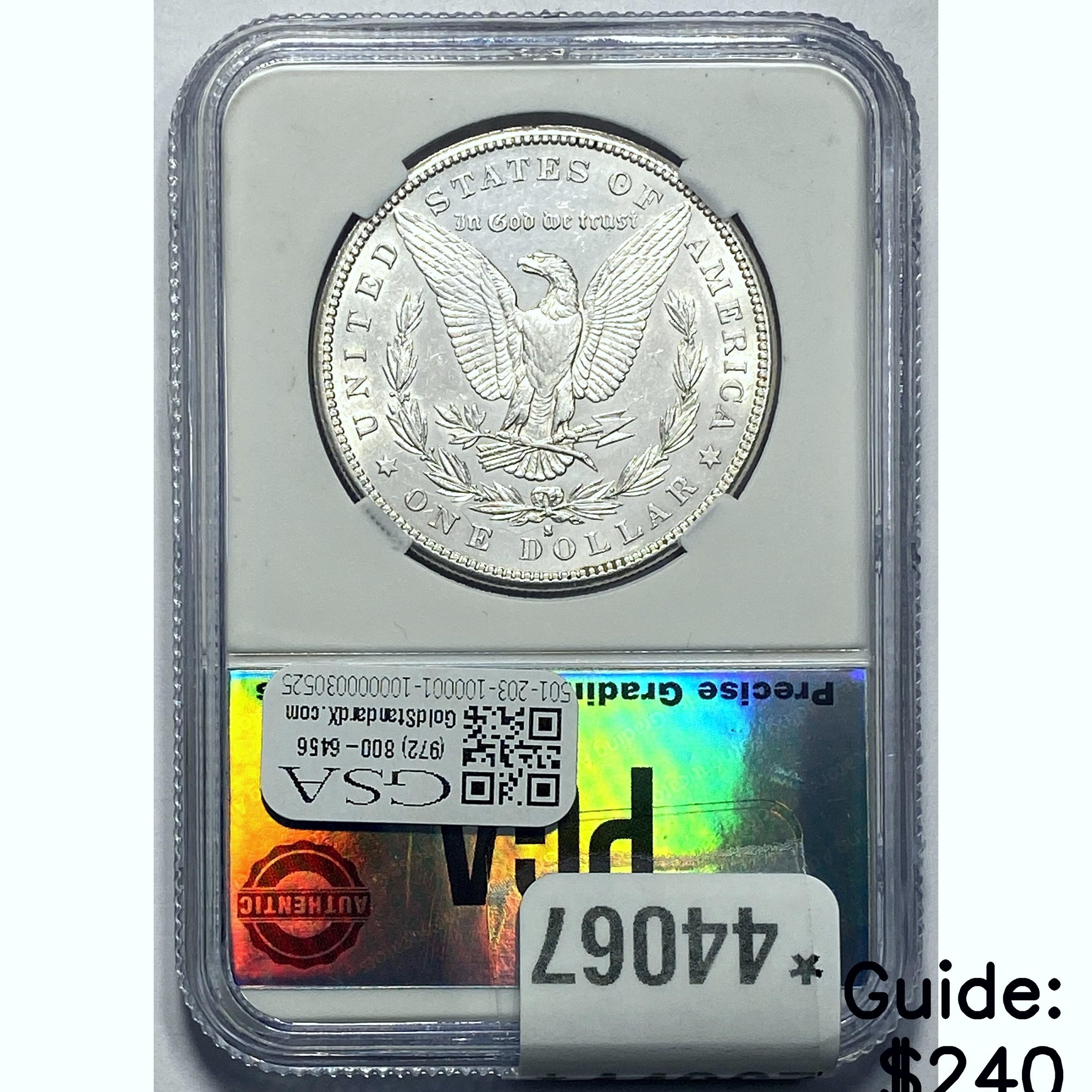 1887-S Morgan Dollar PGA MS62