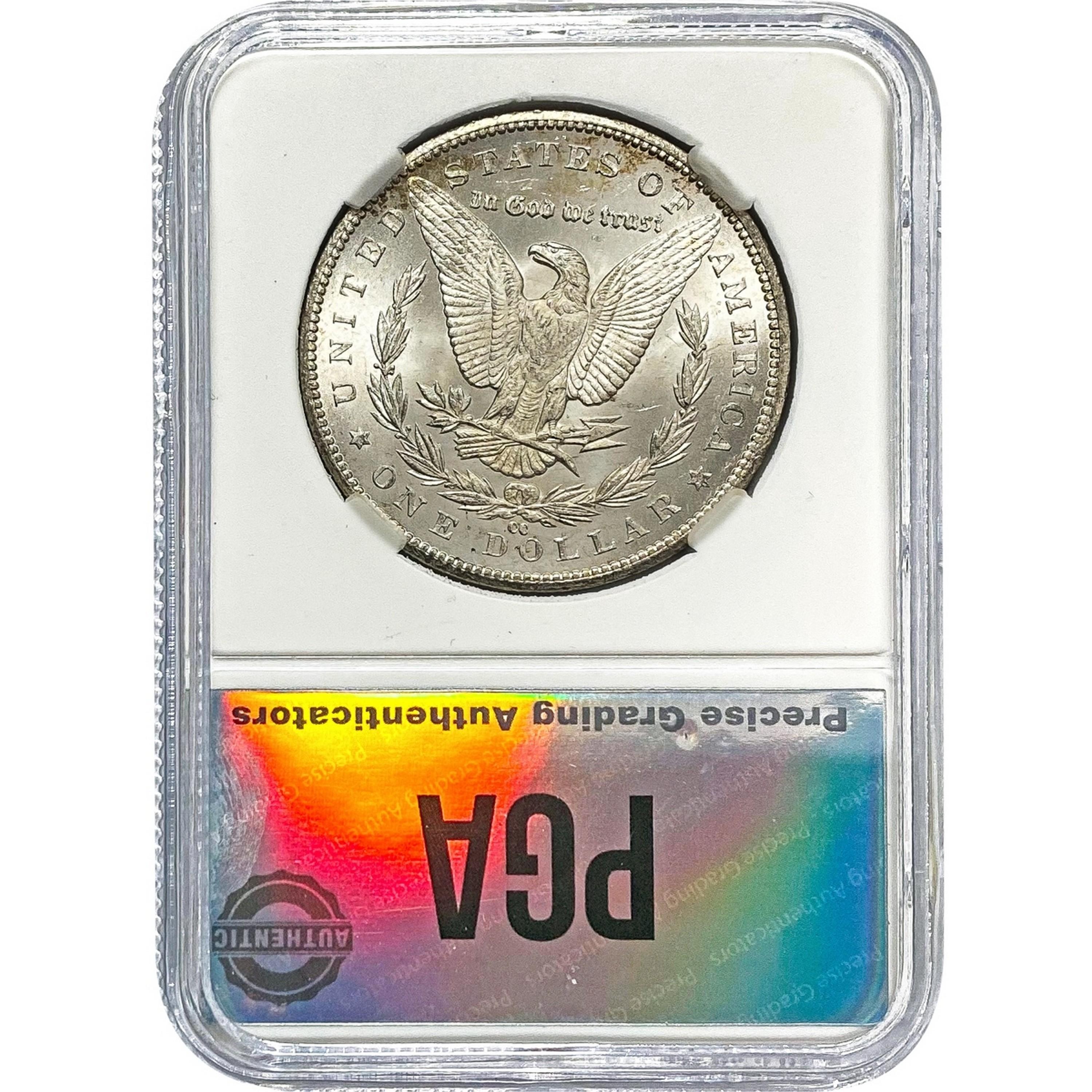 1884-CC Morgan Silver Dollar MS65