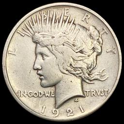 1921 Silver Peace Dollar LIGHTLY CIRCULATED
