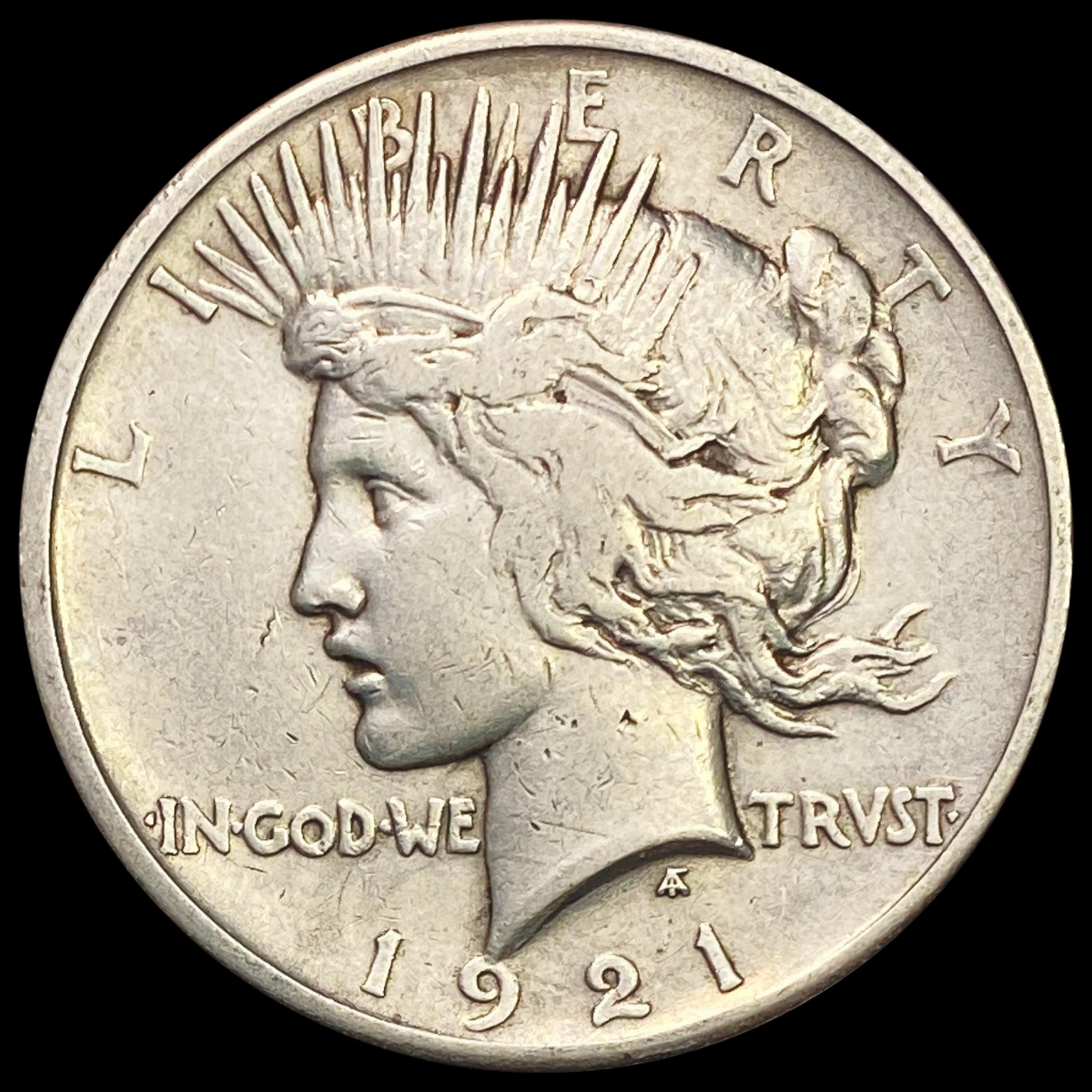 1921 Silver Peace Dollar LIGHTLY CIRCULATED