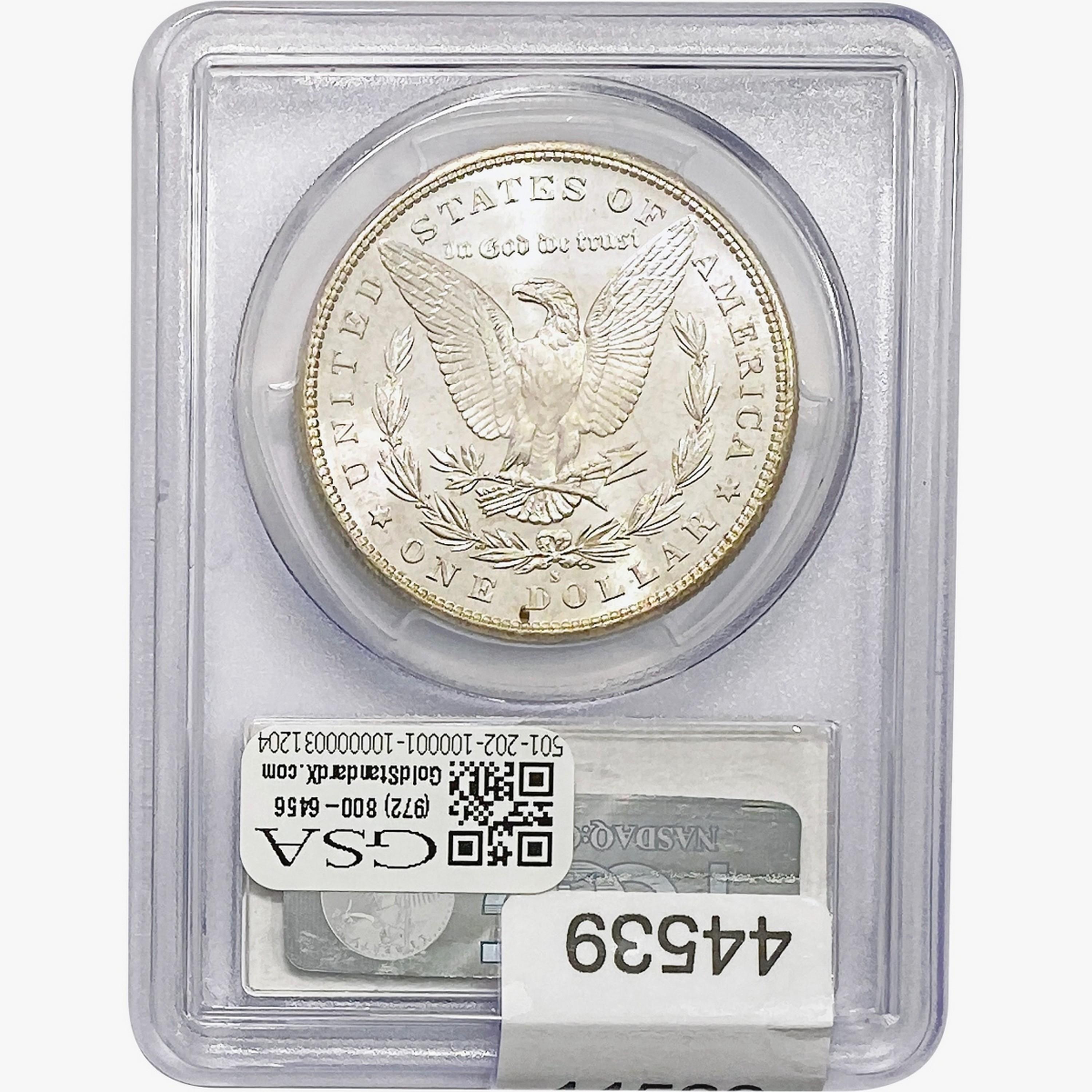 1881-S Morgan Silver Dollar PCGS MS65