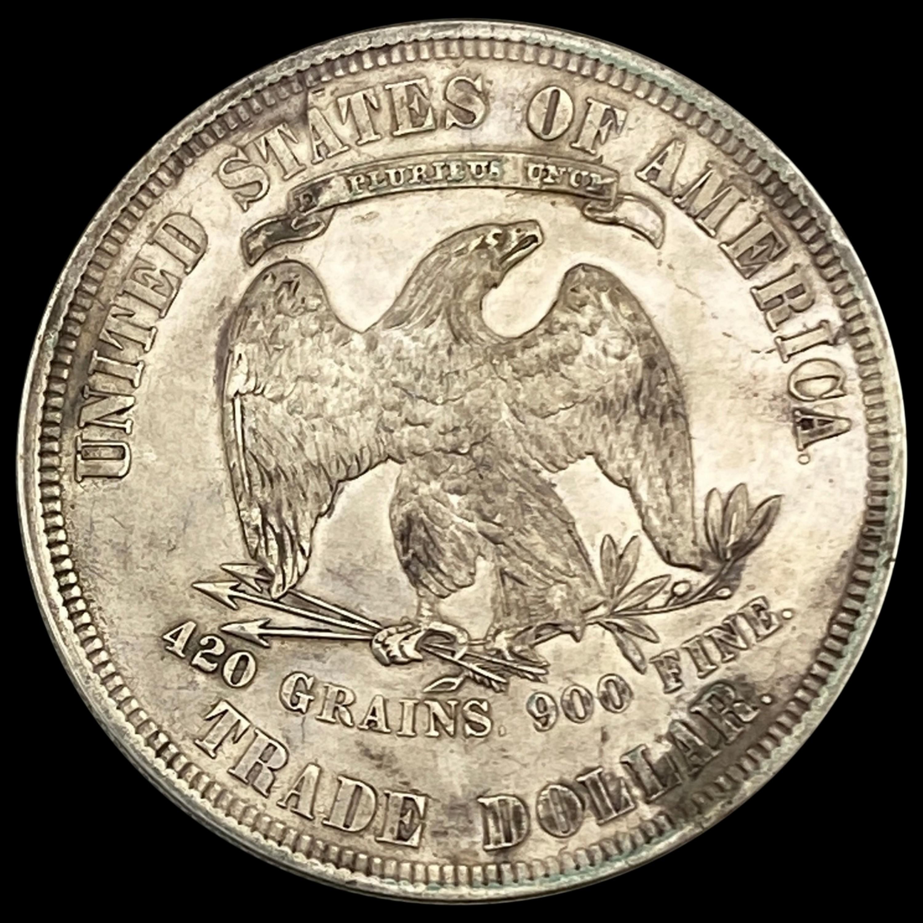 1877 Trade Dollar CLOSELY UNCIRCULATED CLOSELY UNCIRCULATED
