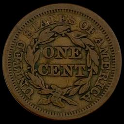 1851 Braided Hair Large Cent LIGHTLY CIRCULATED LIGHTLY CIRCULATED