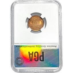 1927-D Lincoln Cent PGA MS65 RED