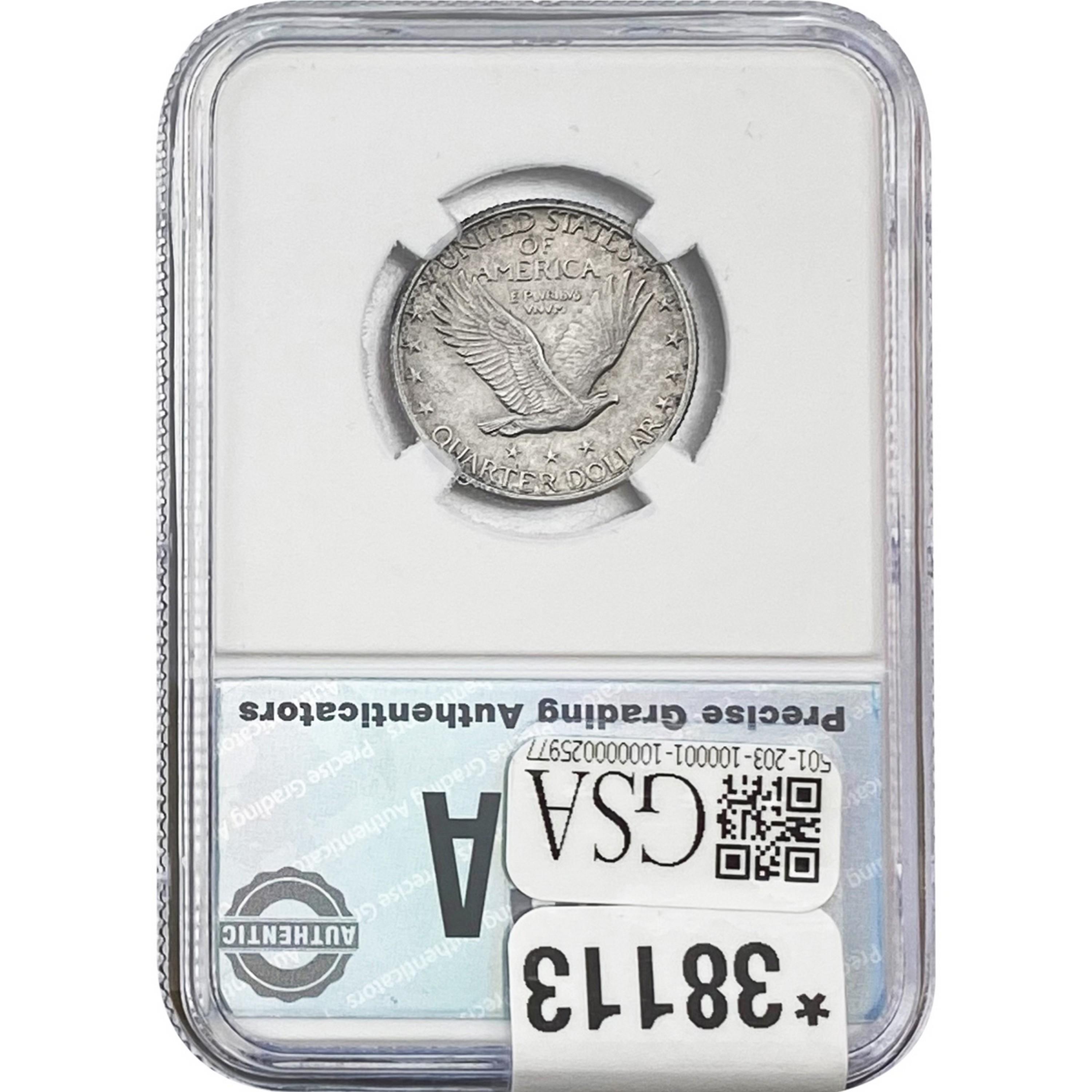 1926 Standing Liberty Quarter PGA MS65