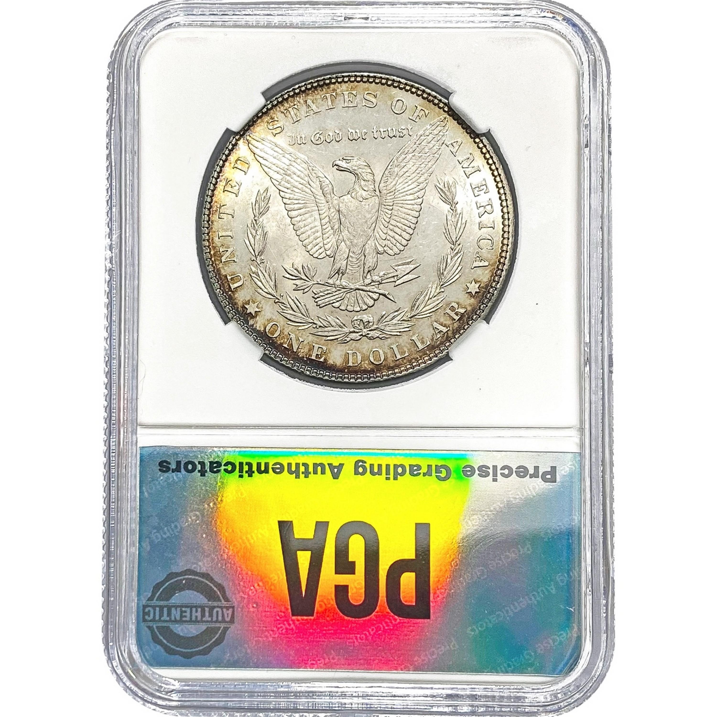 1878 Rev 79 $1 Morgan Dollar PGA MS66