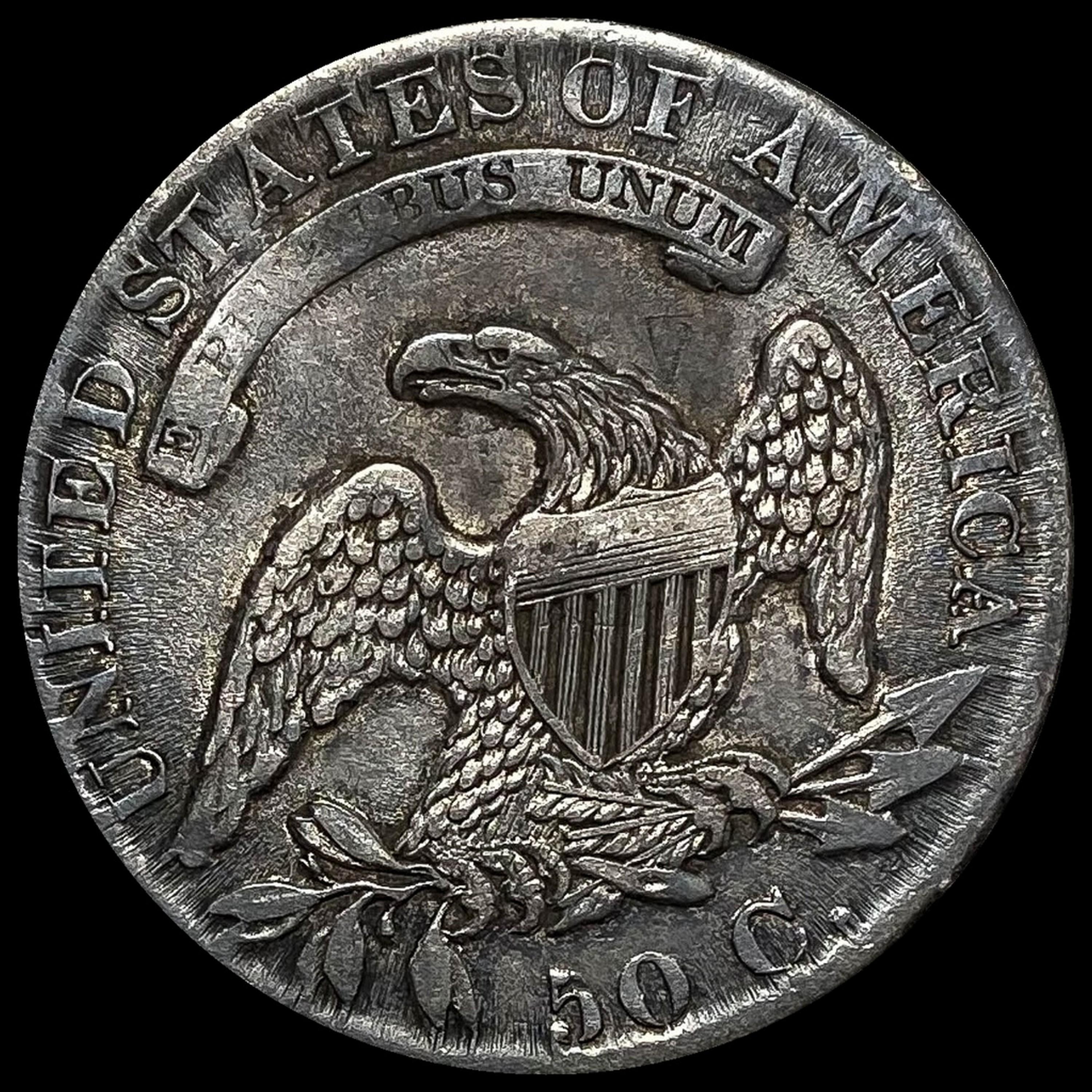 1832 Capped Bust Half Dollar NEARLY UNCIRCULATED