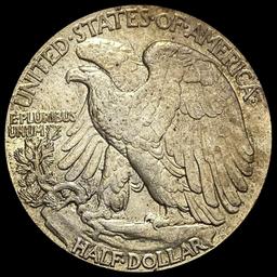 1939 Walking Liberty Half Dollar CHOICE AU