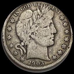 1903-O Silver Barber Half Dollar NICELY CIRCULATED