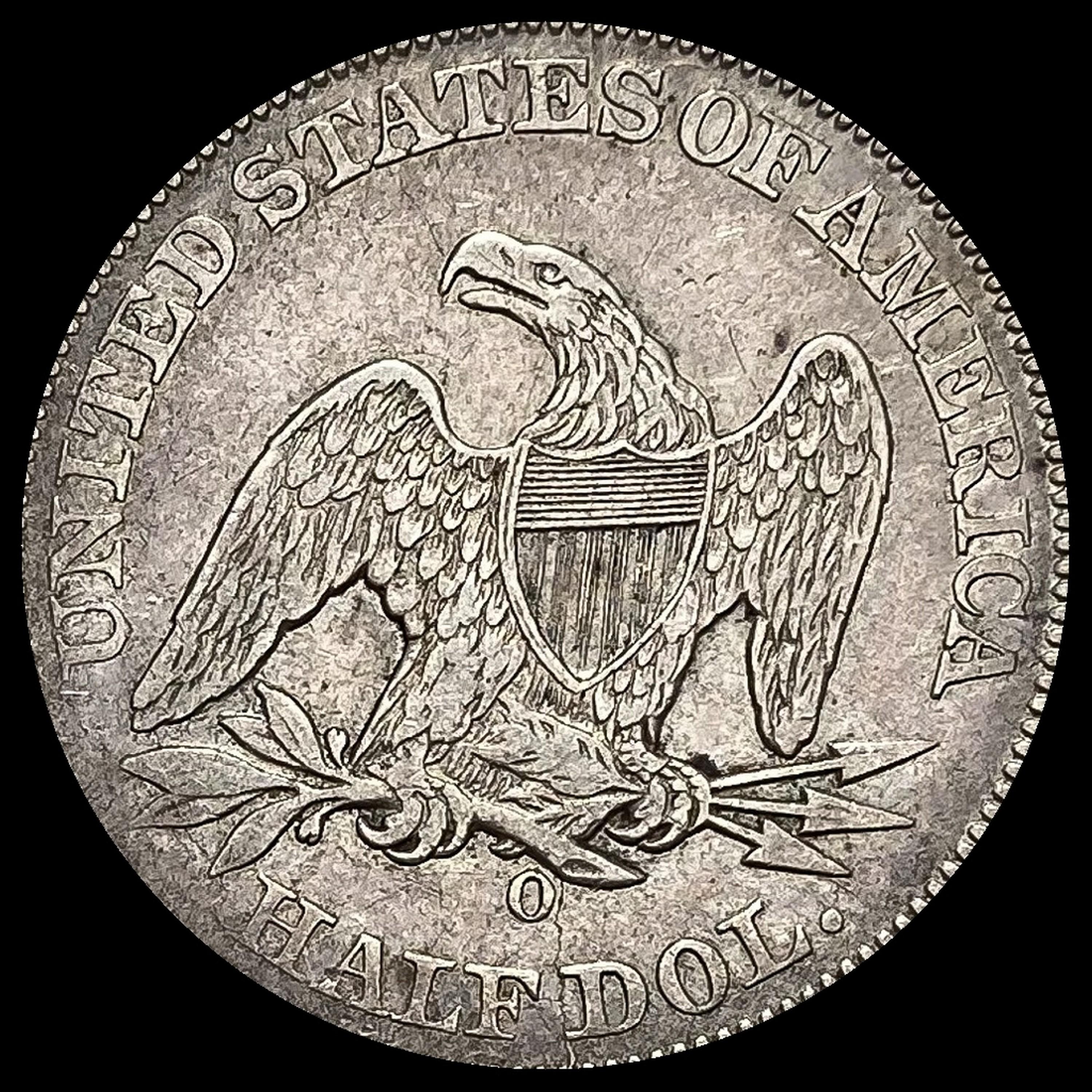 1854-O Silver Half Dollar NEARLY UNCIRCULATED