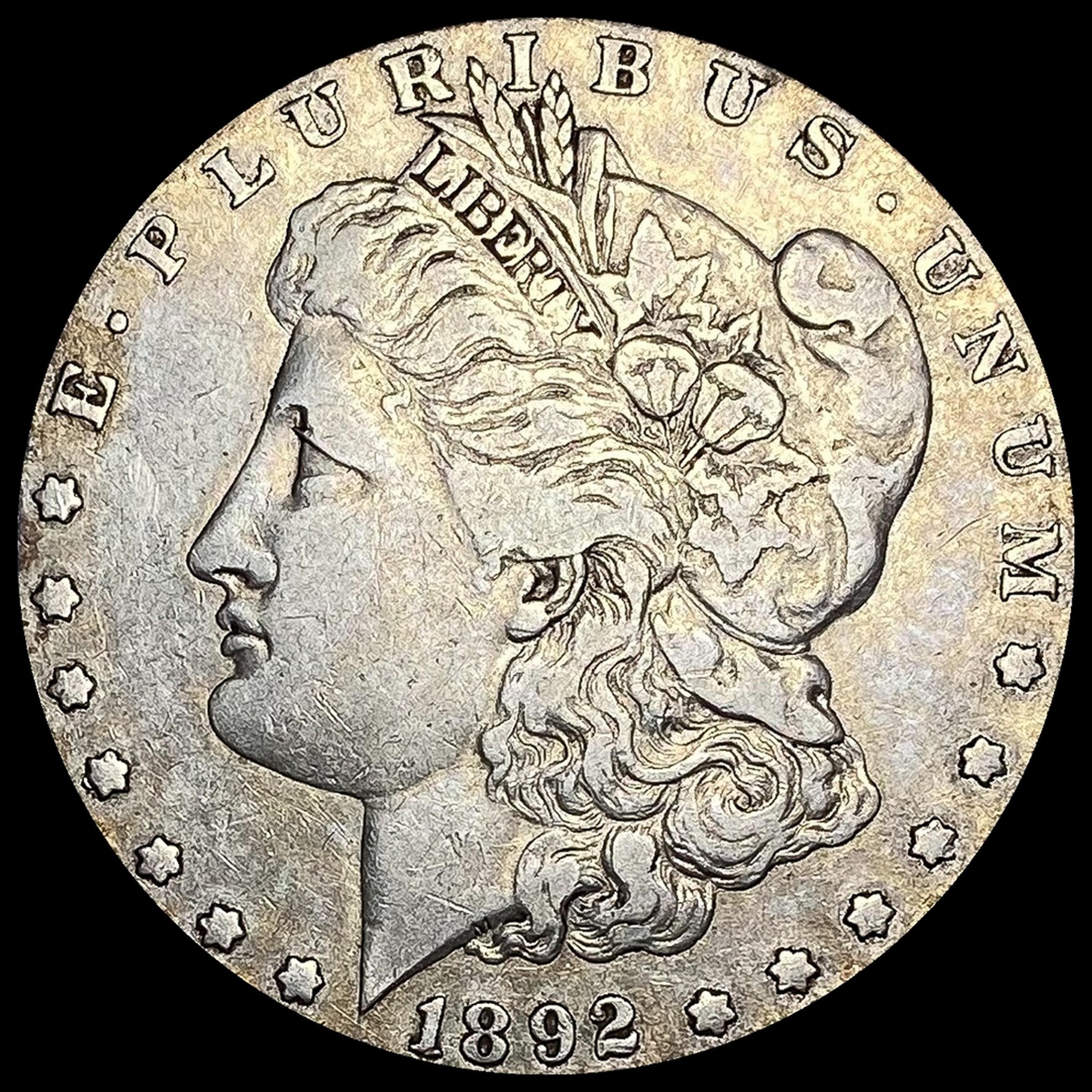1892-S Silver Morgan Dollar LIGHTLY CIRC