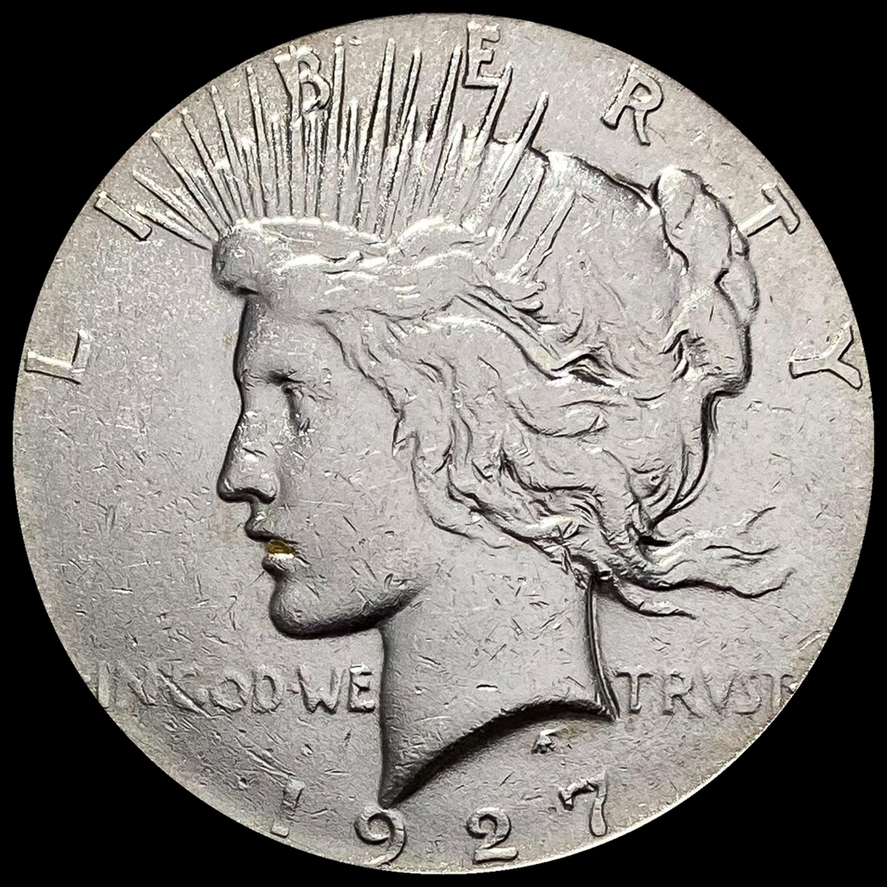 1927-D Peace Silver Dollar CLOSELY UNCIRCULATED