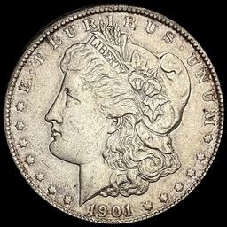 1901 Silver Morgan Dollar CLOSELY UNCIRCULATED