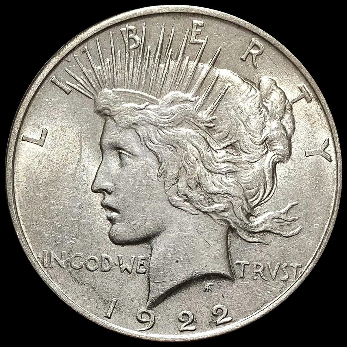 1922-D Silver Peace Dollar GEM BU