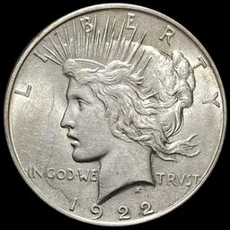 1922-D Silver Peace Dollar GEM BU