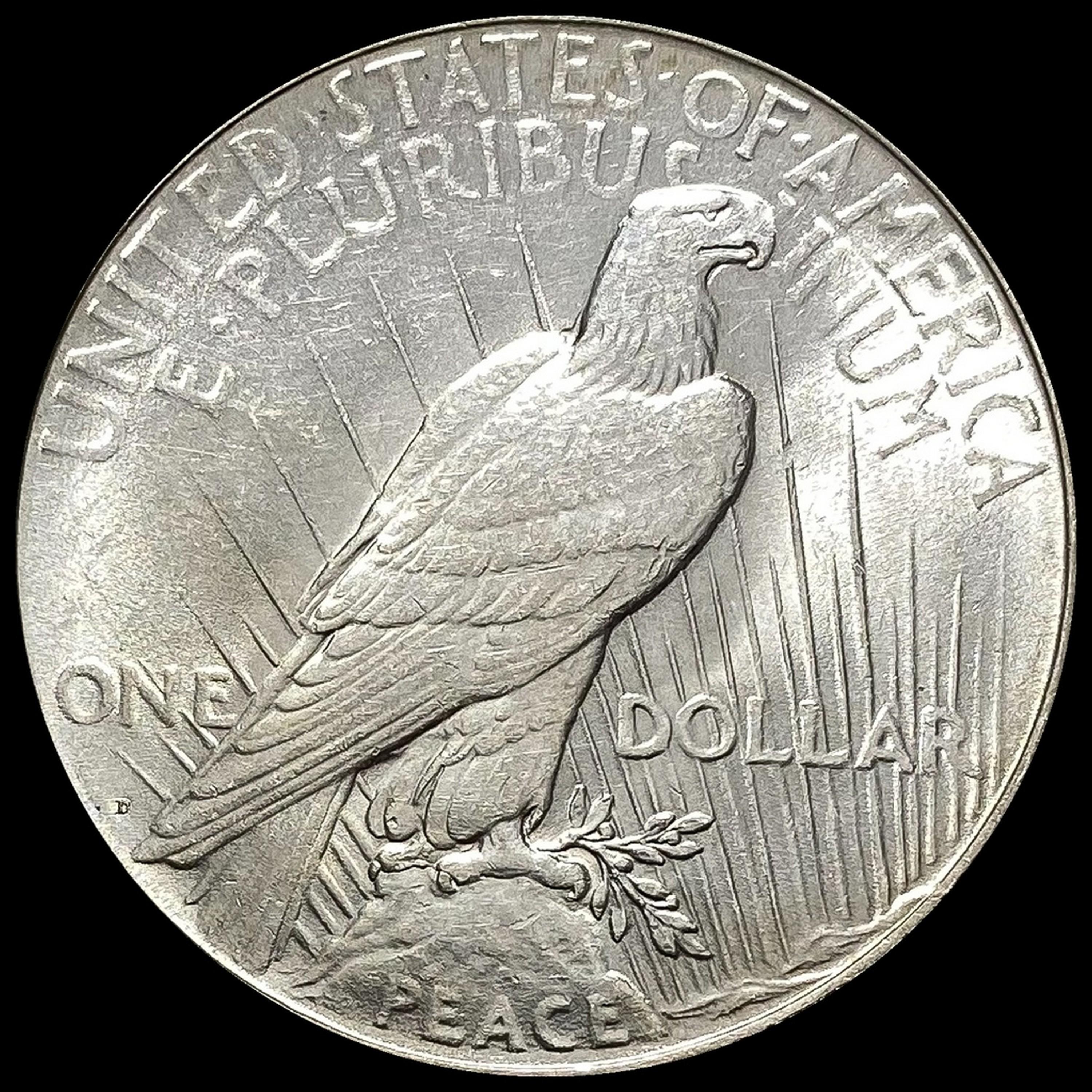 1922-D Silver Peace Dollar GEM BU
