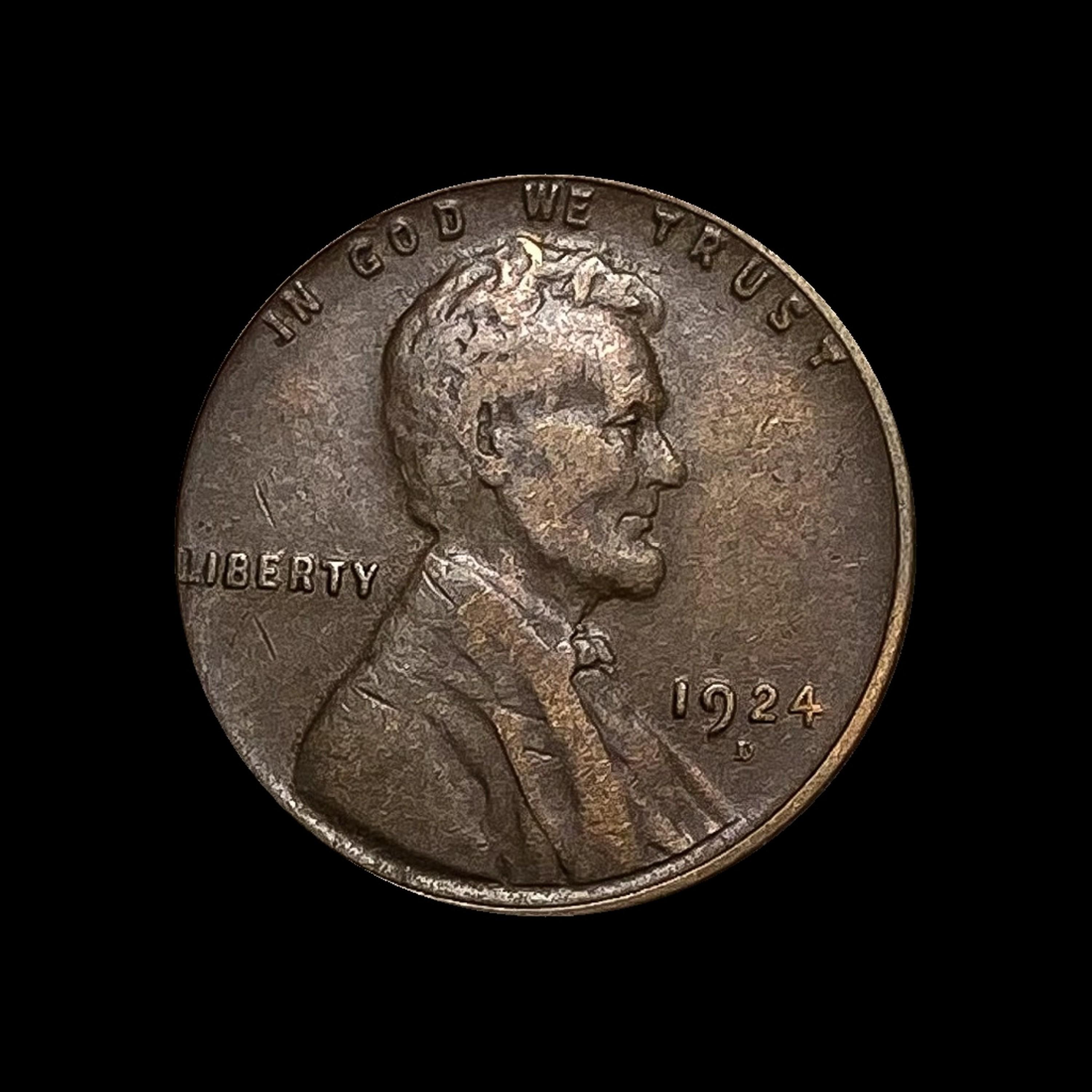 1924-D Lincoln Wheat Cent CLOSELY UNCIRCULATED