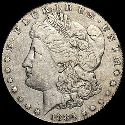 1884-S Silver Morgan Dollar LIGHTLY CIRCULATED