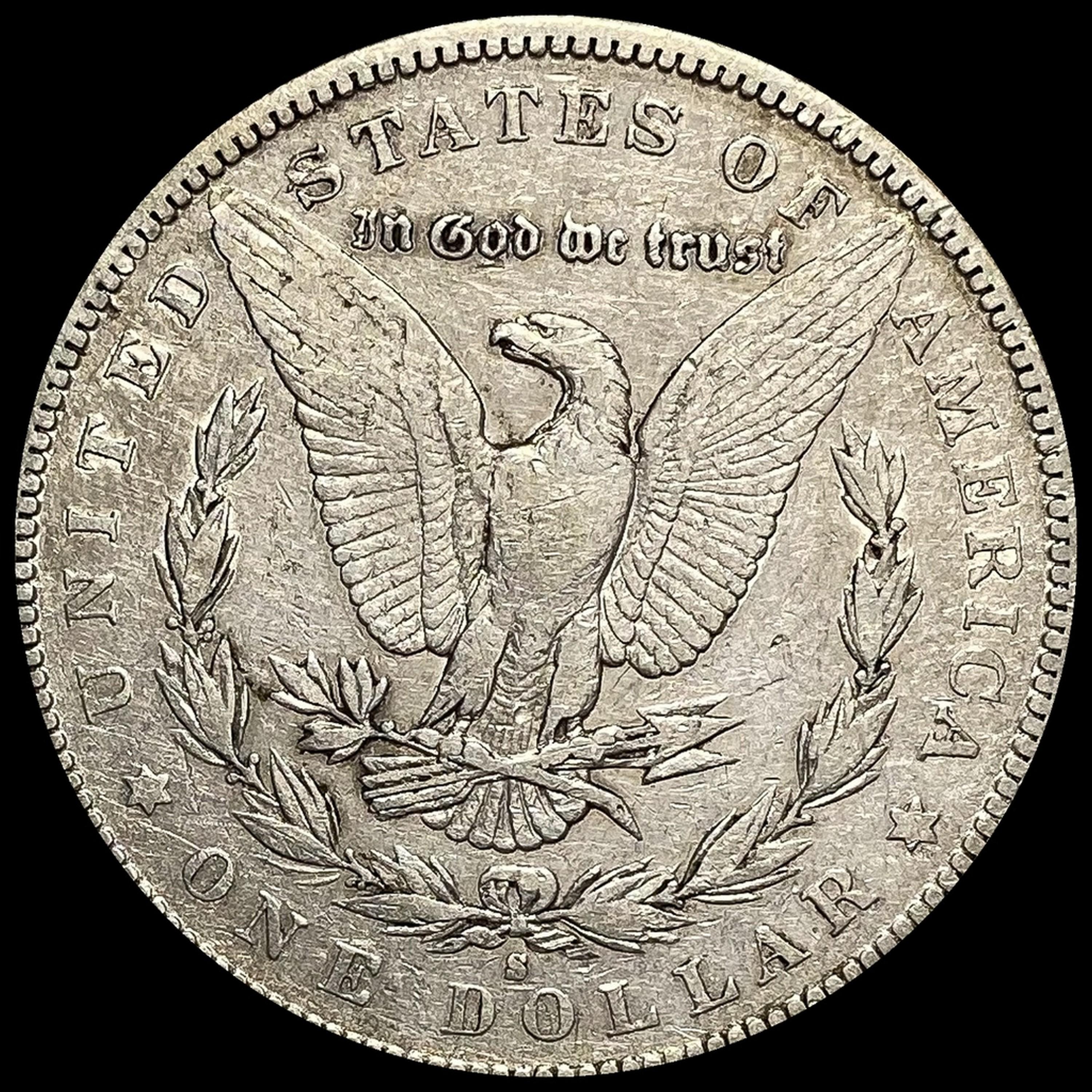 1884-S Silver Morgan Dollar LIGHTLY CIRCULATED