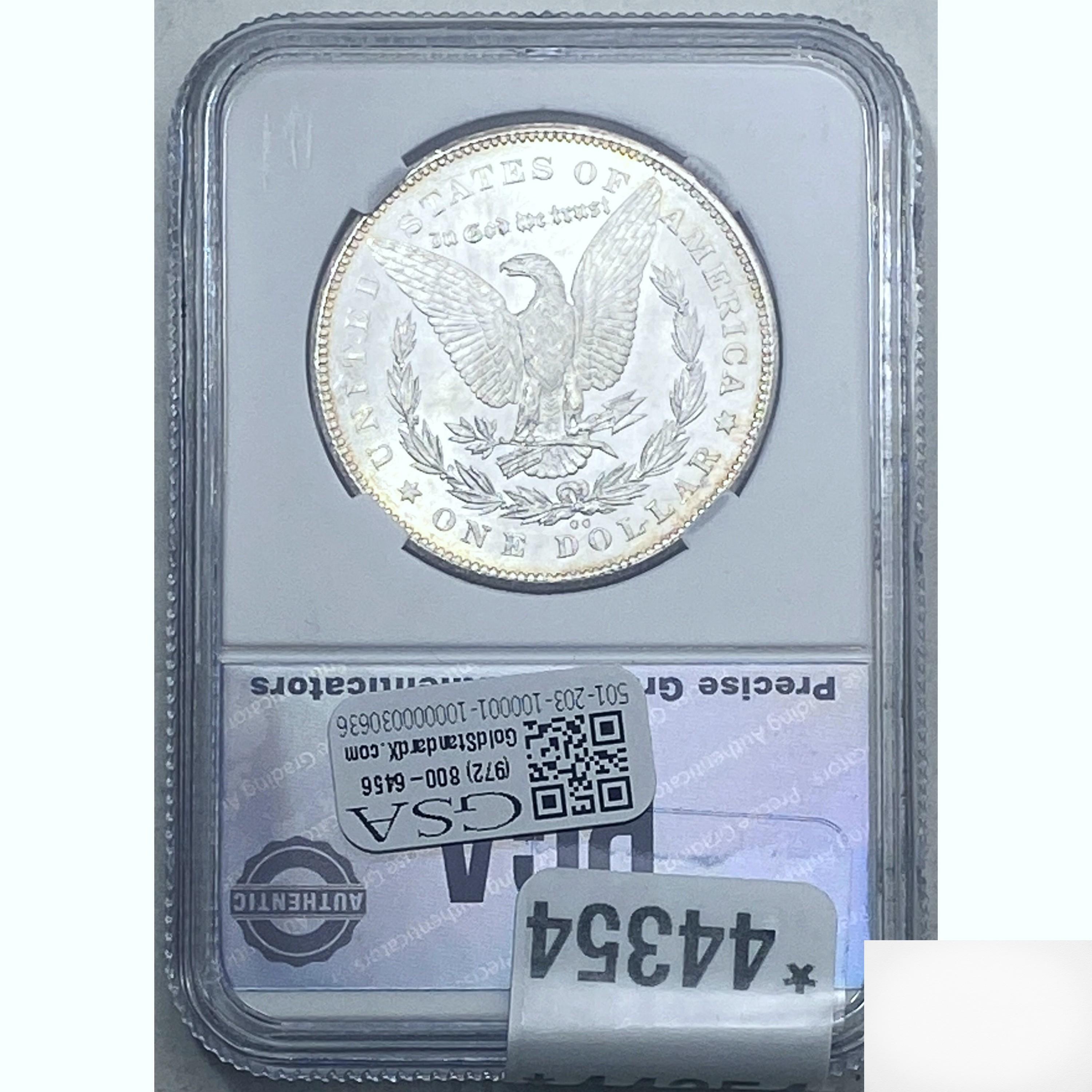 1878-CC Morgan Dollar PGA MS64