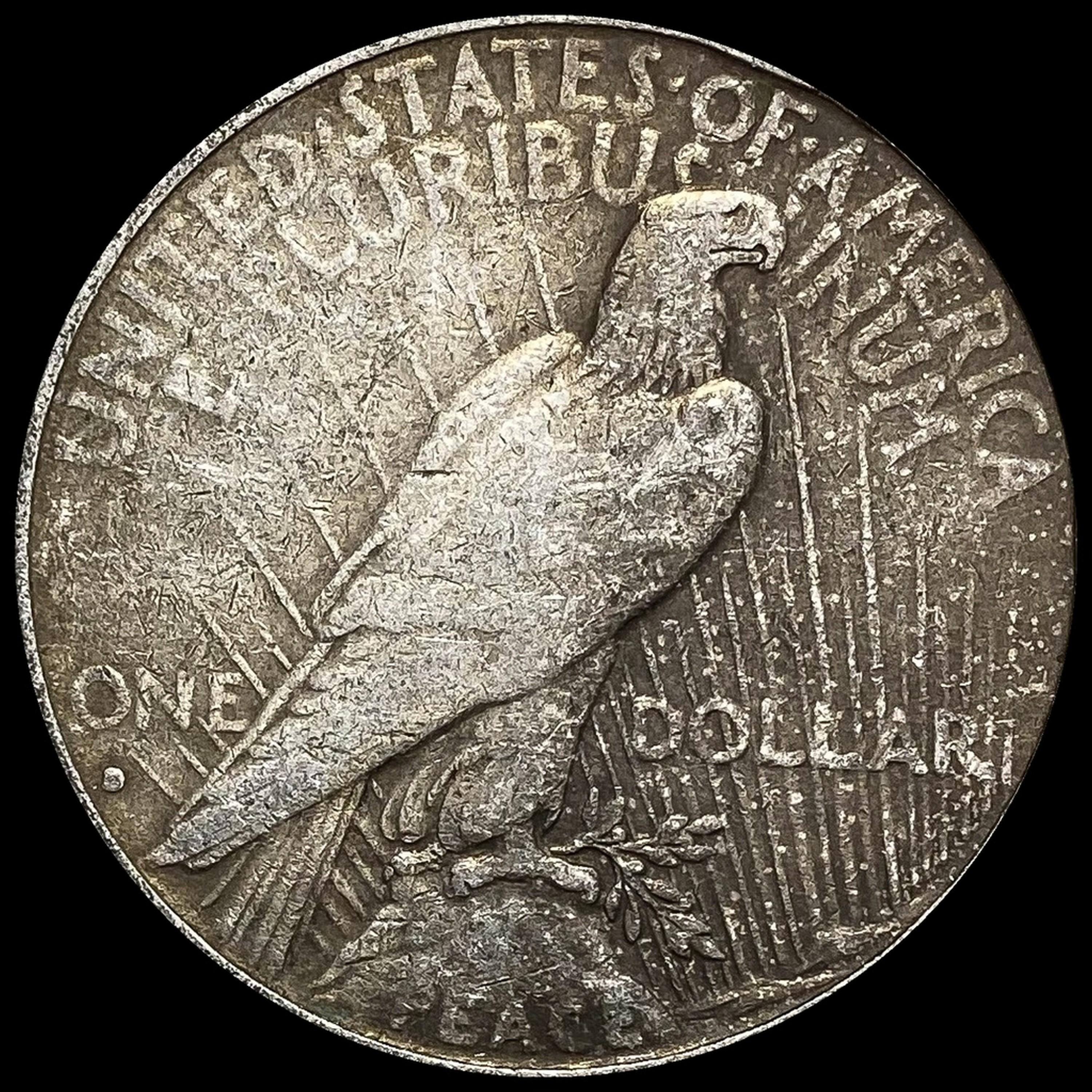 1934-D Peace Silver Dollar NEARLY UNCIRCULATED