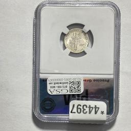 1939-D Mercury Dime PGA MS67