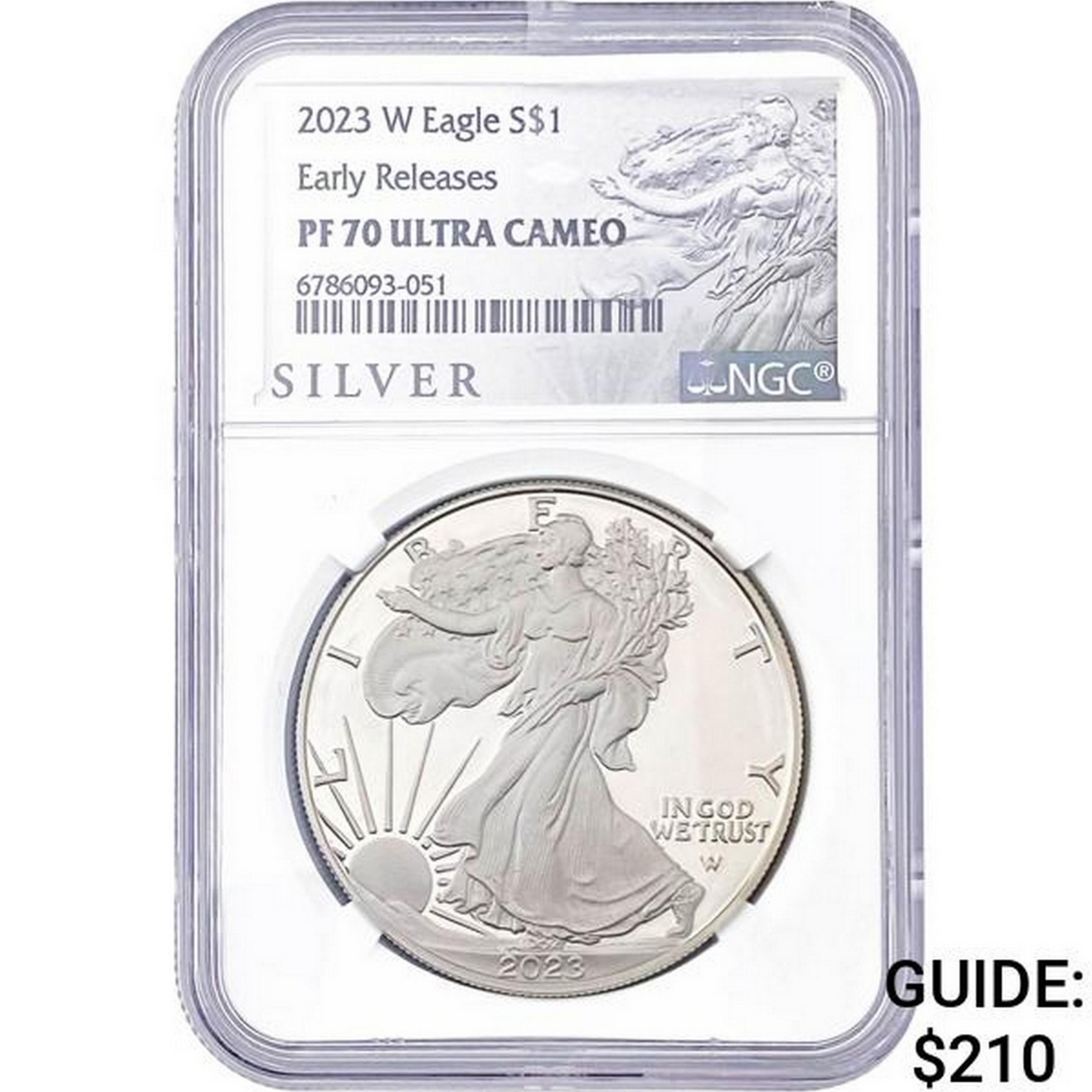 2023-W Silver Eagle NGC PF70 Ultra Cameo