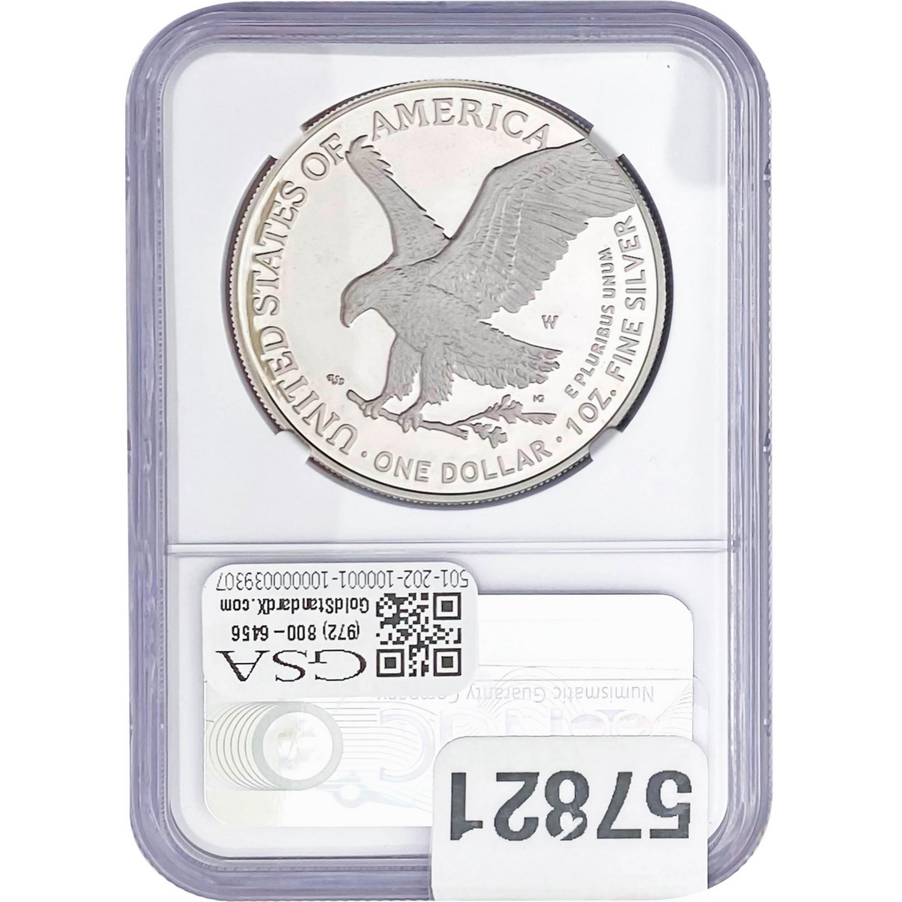 2023-W Silver Eagle NGC PF70 Ultra Cameo