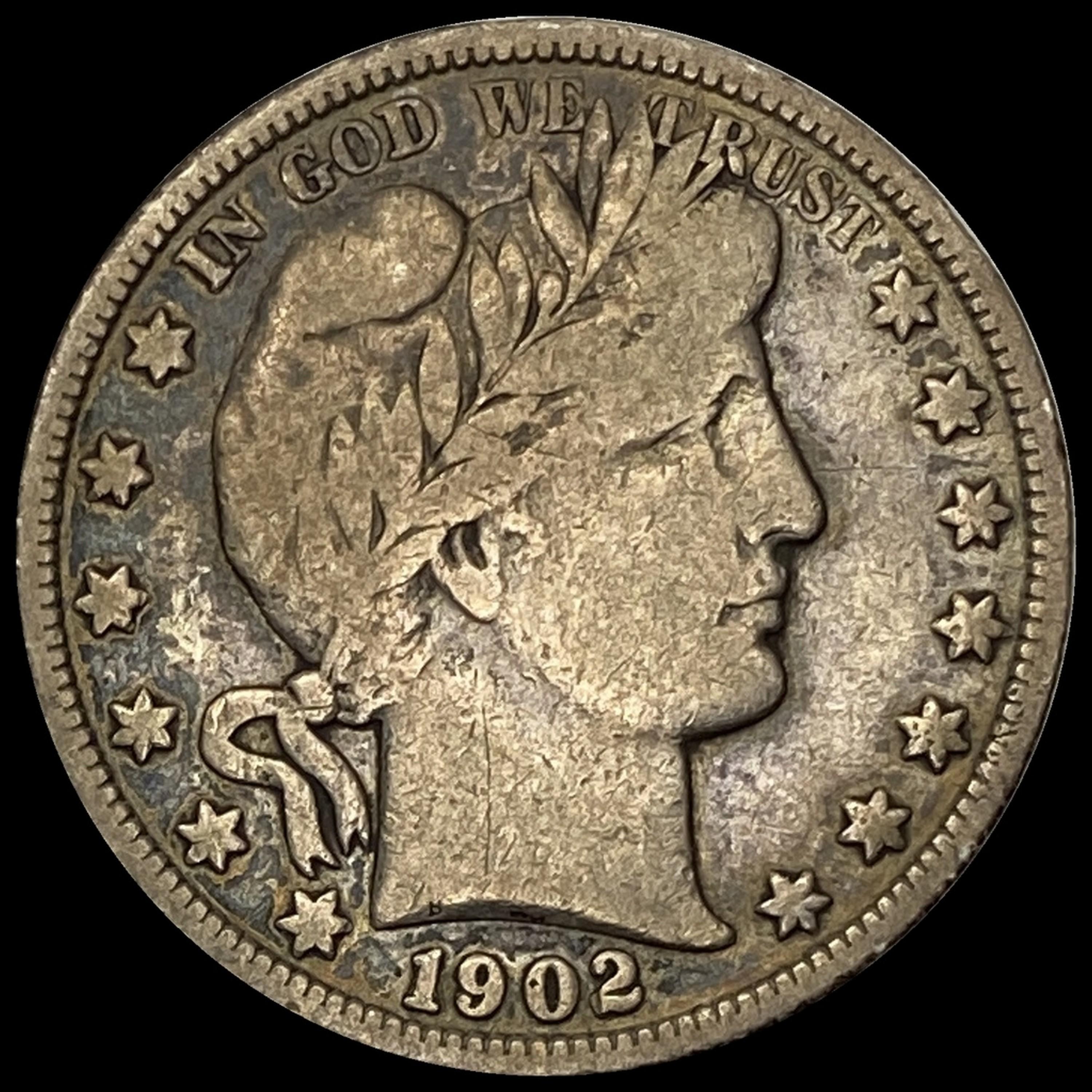 1902-O Silver Half Dollar NICELY CIRCULATED