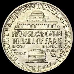 1946 Silver Half Dollar Booker T. Washington GEM BU