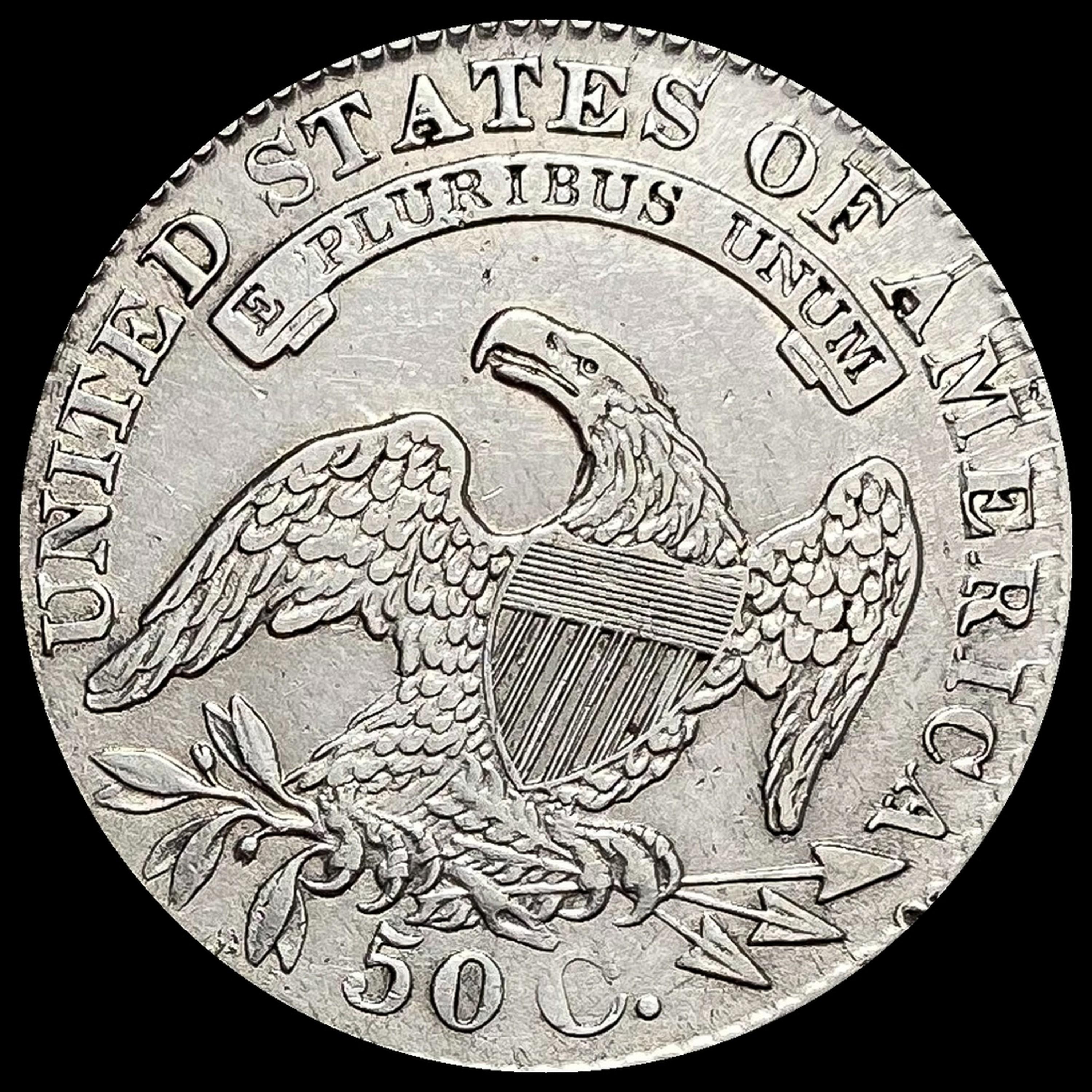 1830 Capped Bust Half Dollar CHOICE AU