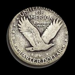 1927-S Standing Liberty Silver Quarter NICELY CIRCUL