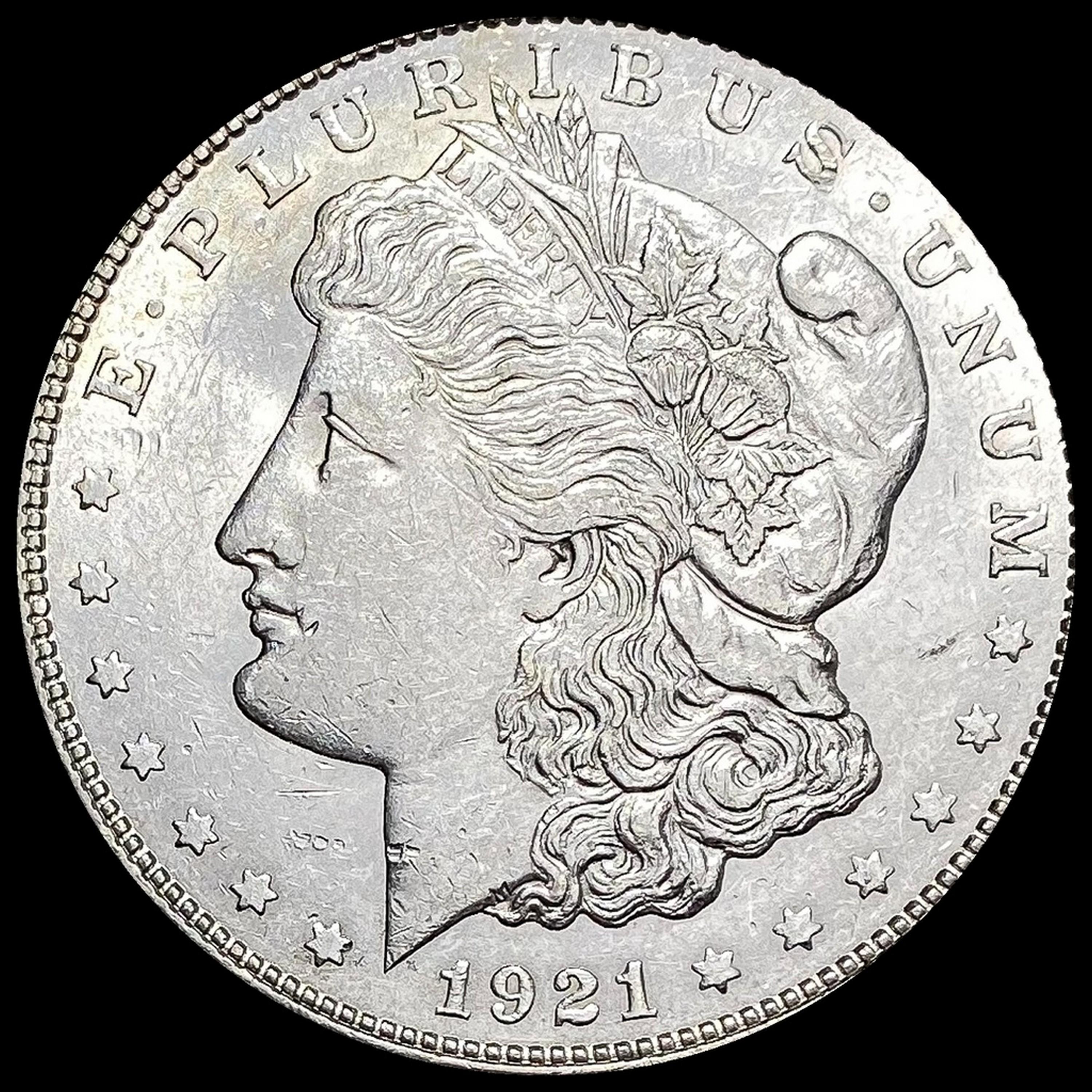 1921-D Silver Morgan Dollar GEM BU