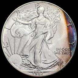 1987 Silver American Eagle $1 SUPERB GEM BU