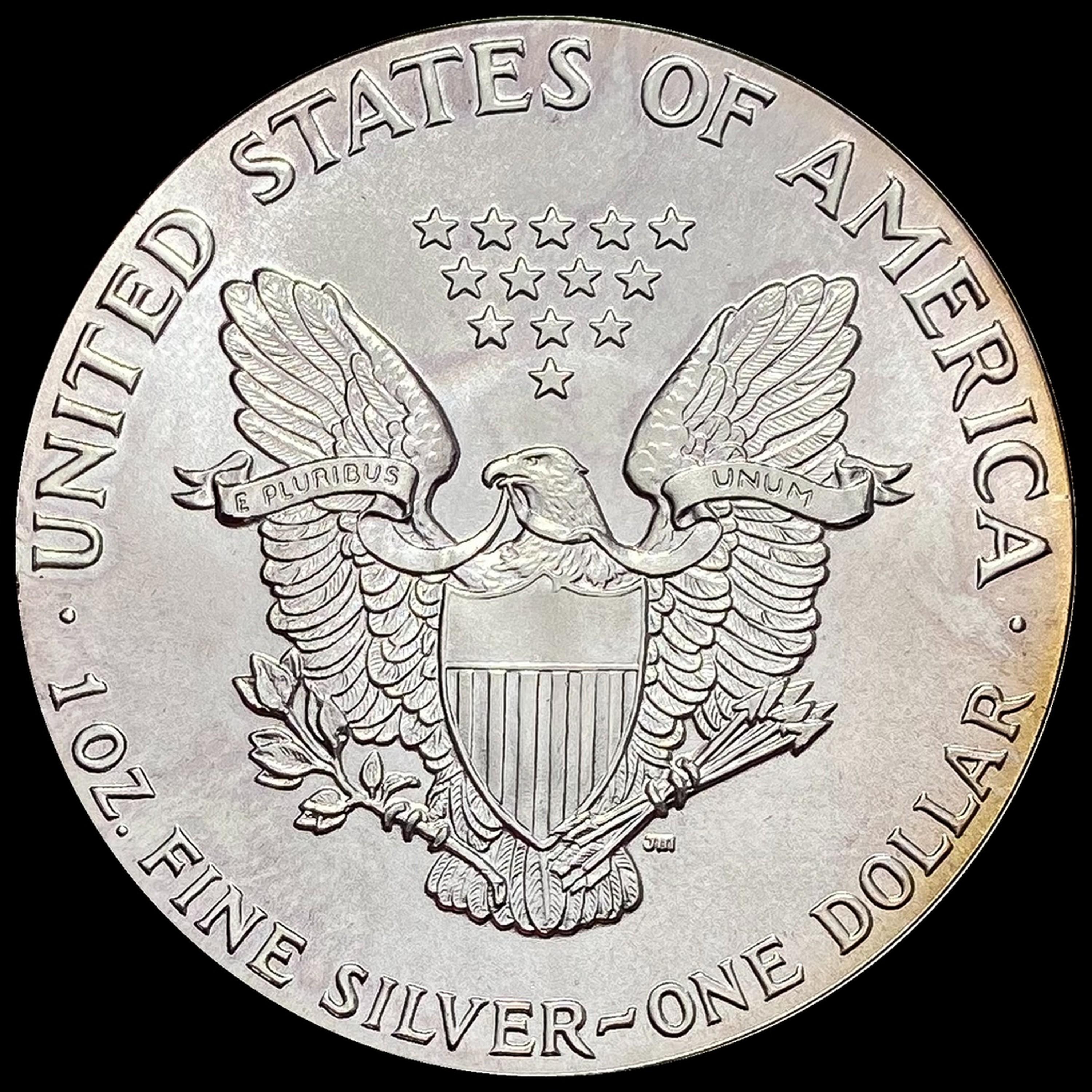 1987 Silver American Eagle $1 SUPERB GEM BU