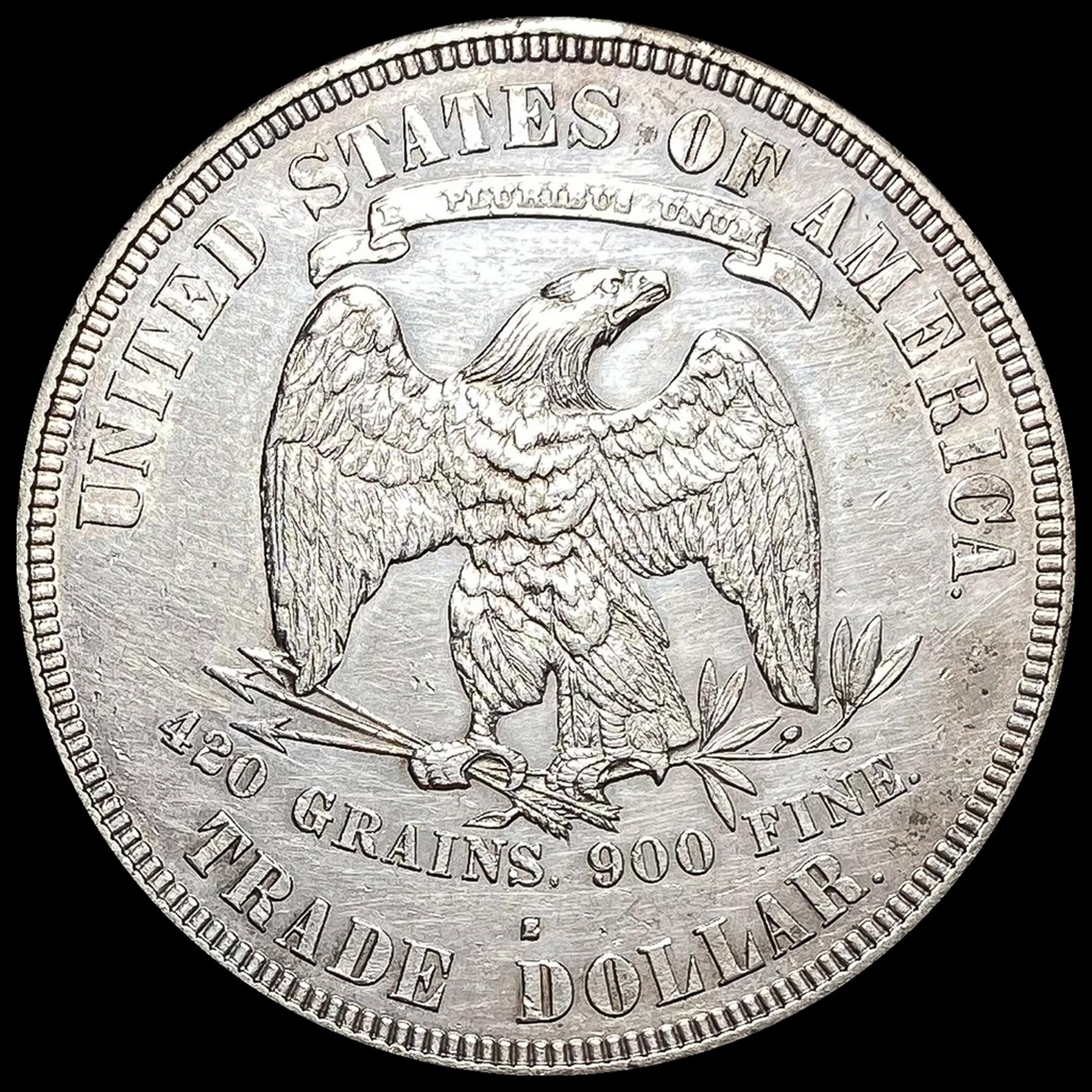 1877-S Silver Trade Dollar CLOSELY UNCIRCULATED