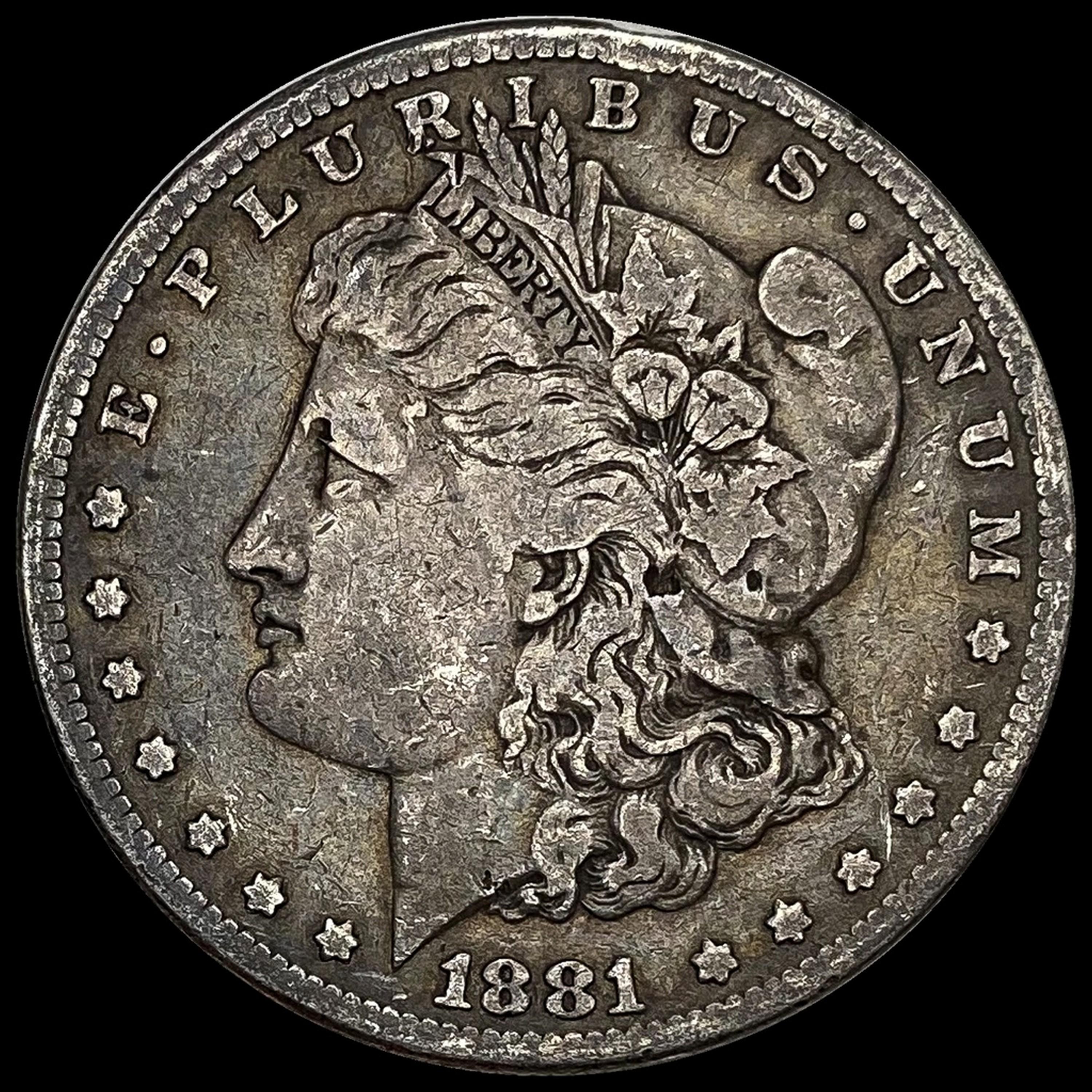 1881-S Silver Morgan Dollar LIGHTLY CIRCULATED