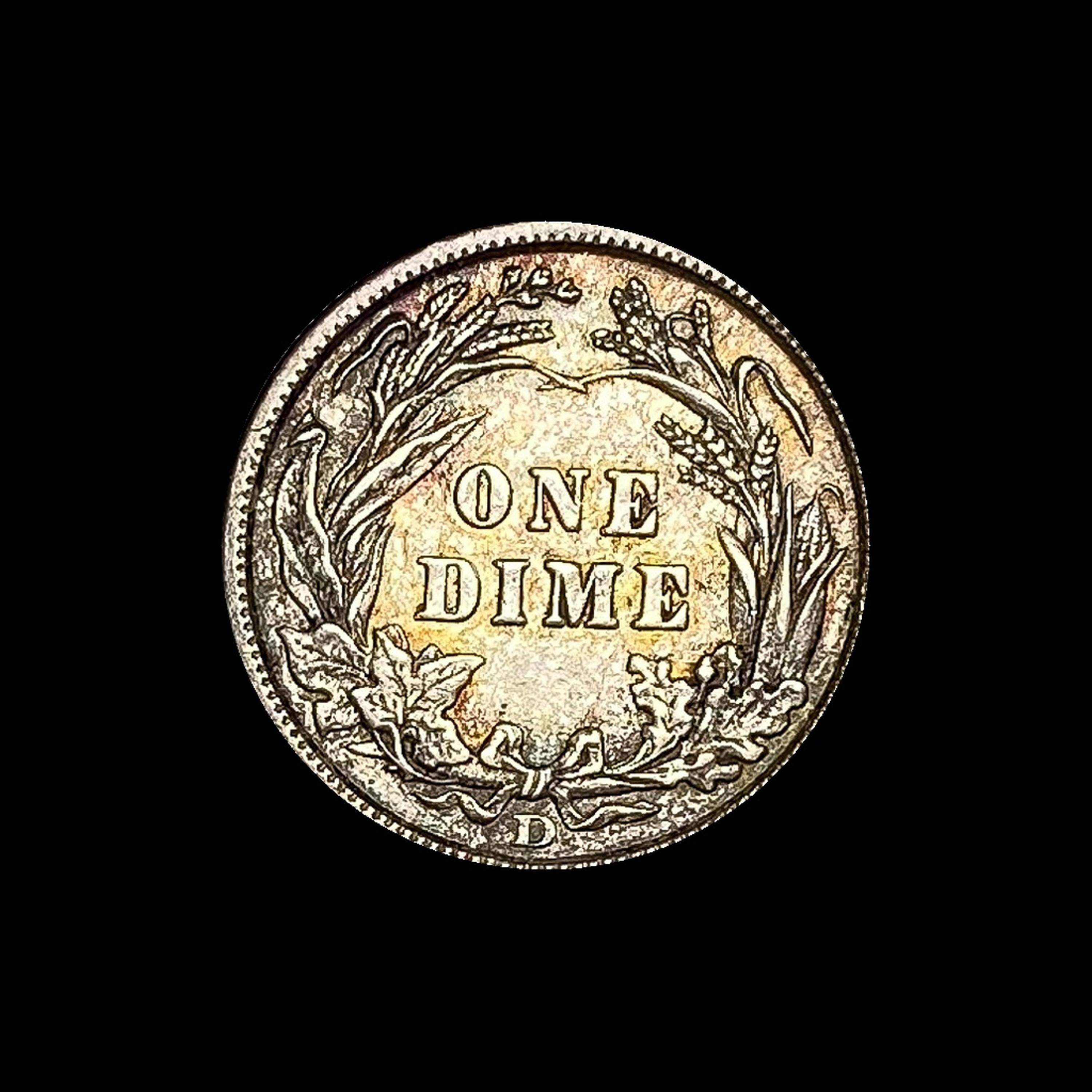 1906-D Barber Dime CHOICE AU