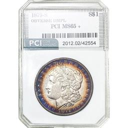 1879-S Morgan Silver Dollar PCI MS65+ Obv DMPL