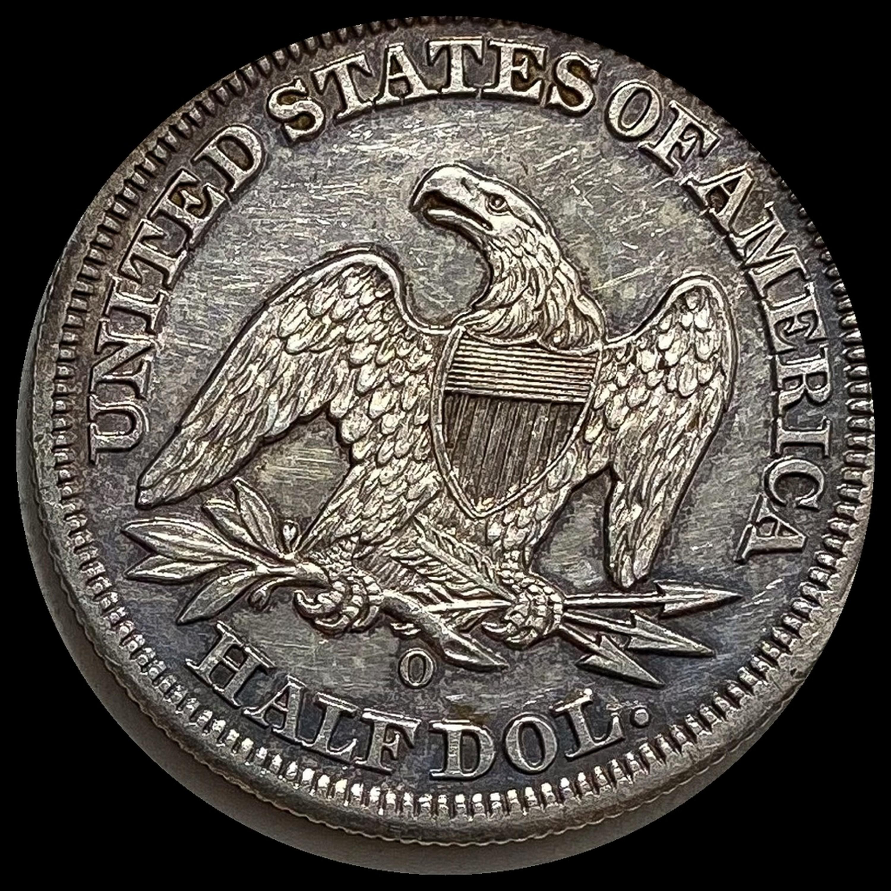 1854-O Seated Liberty Half Dollar CLOSELY UNCIRCULAT