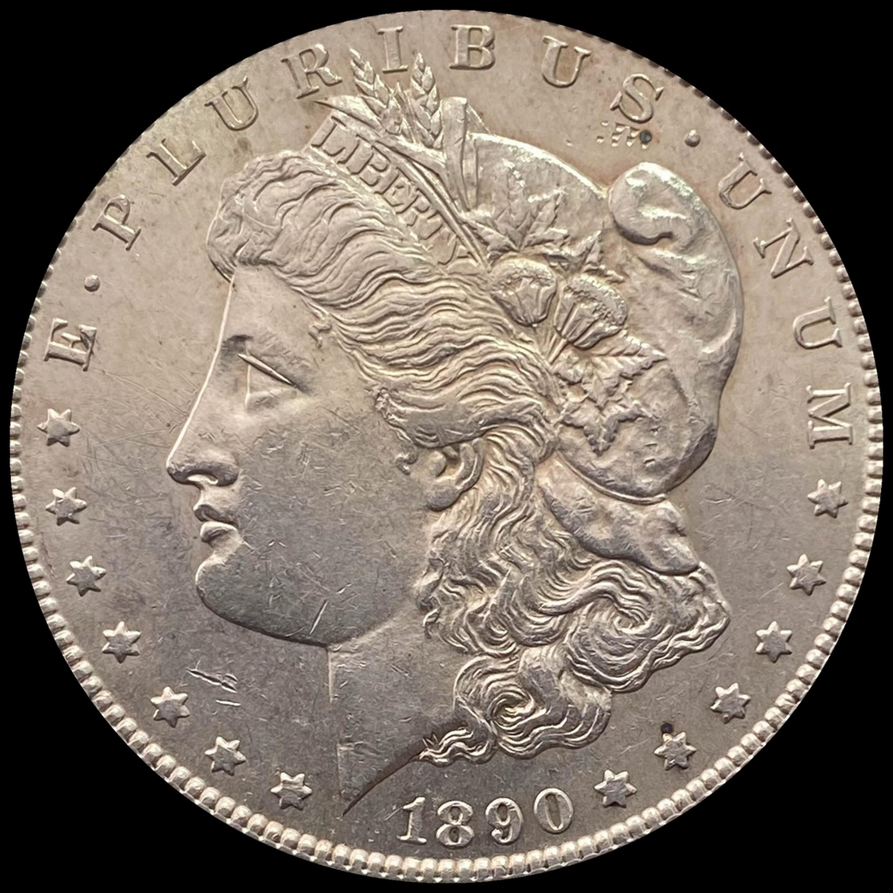 1890-CC Silver Morgan Dollar CHOICE BU