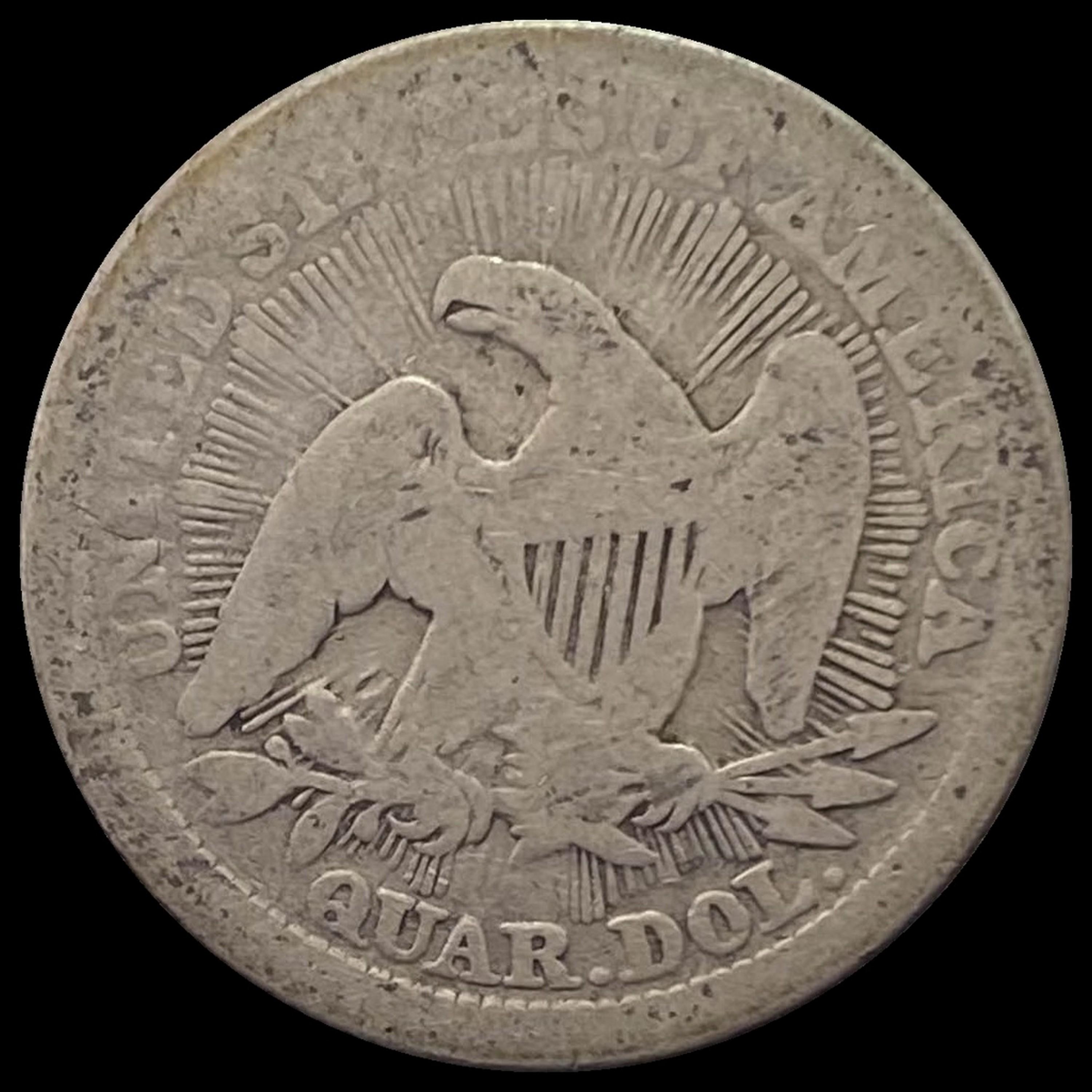 1853 Arrows Seated Liberty Quarter NICELY CIRCULATED