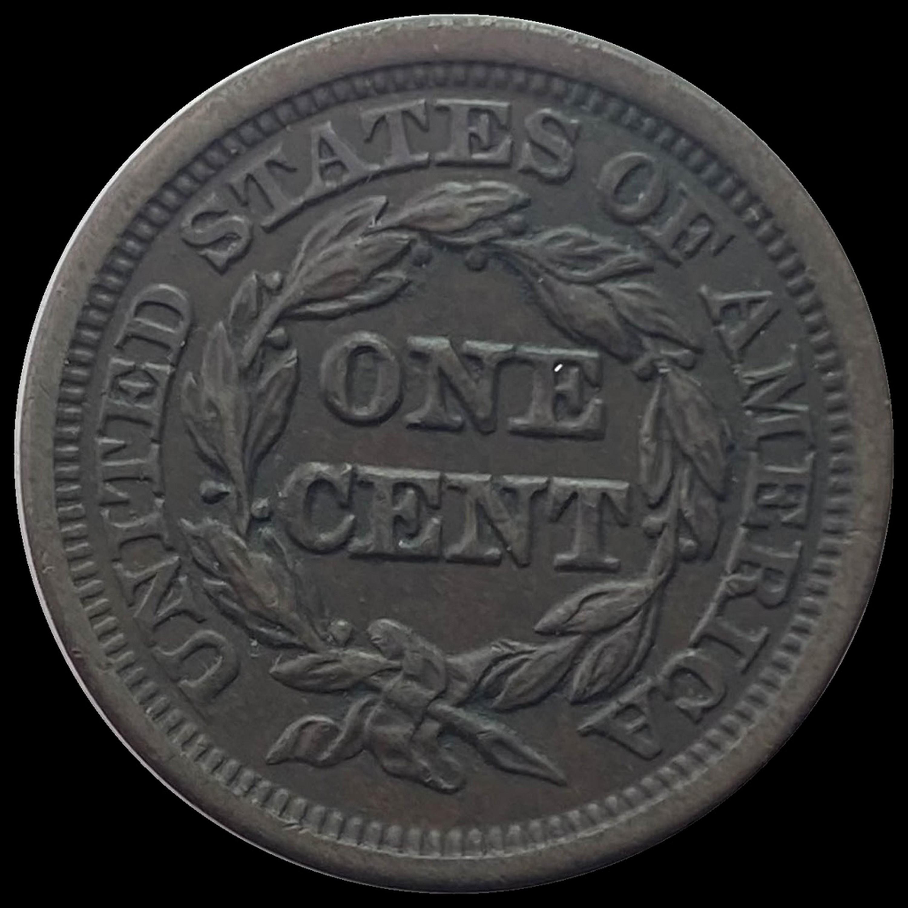 1847 Braided Hair Large Cent CLOSELY UNCIRCULATED