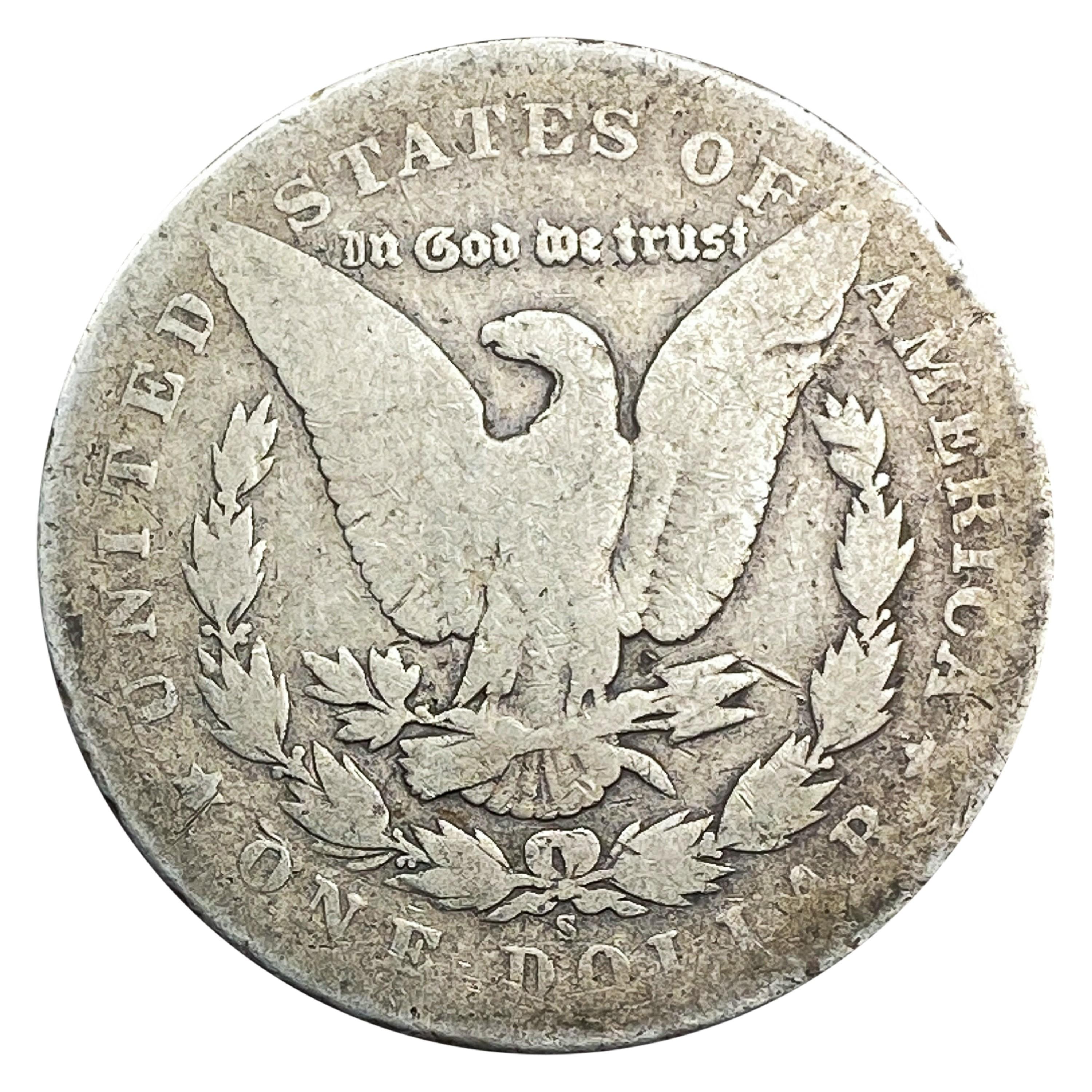 1902-S Morgan Silver Dollar Avg Circ