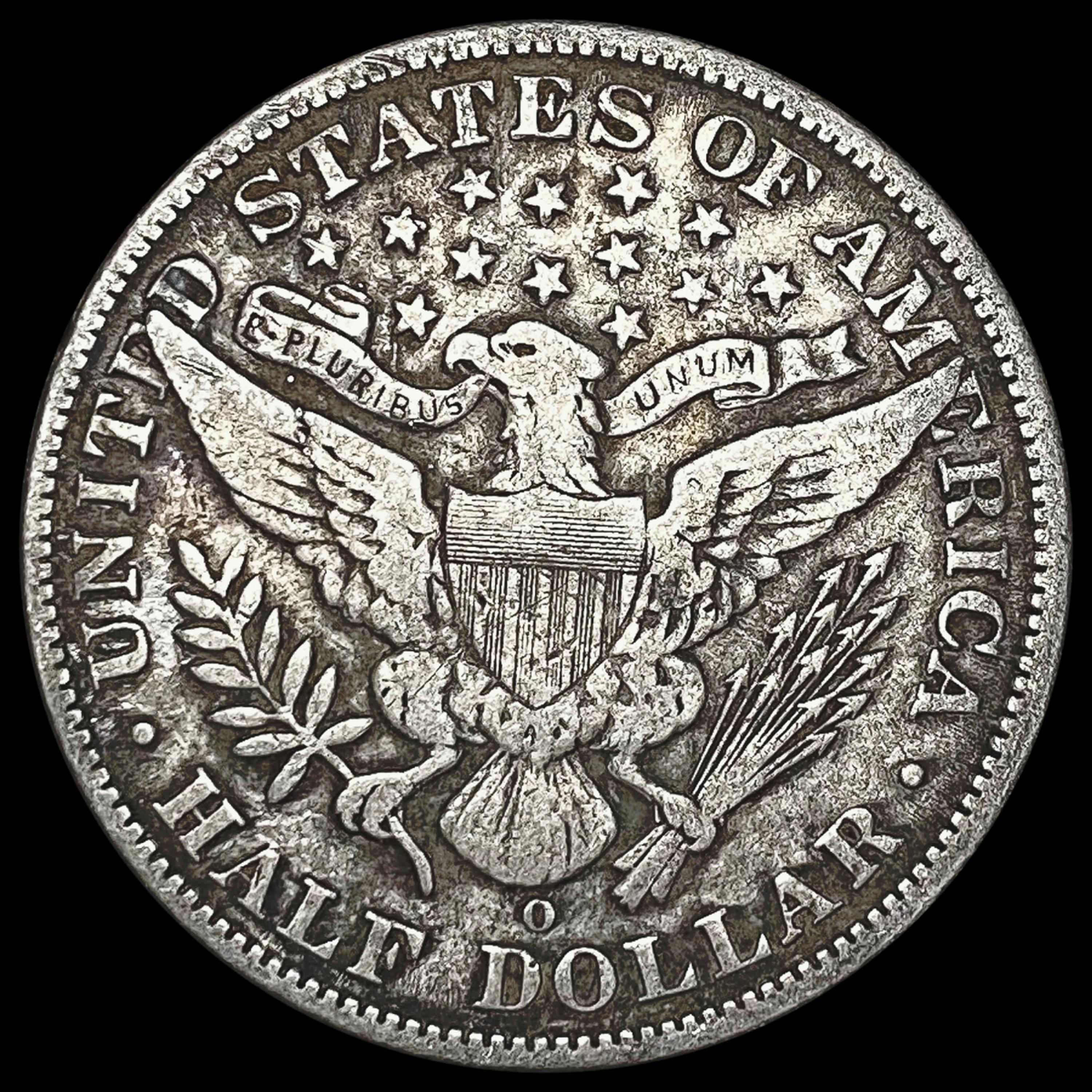 1908-O Barber Half Dollar LIGHTLY CIRCULATED LIGHTLY CIRCULATED