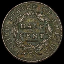 1835 Classic Head Half Cent NICELY CIRCULATED NICELY CIRCULATED