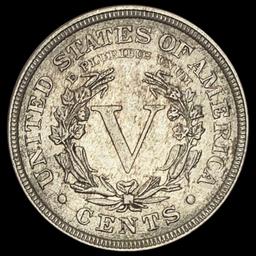 1883 Liberty Head Nickel w/Cents CLOSELY UNCIRCULATED